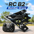 RC B2 Bomber Drone blue flying mode