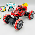 RC Superfine Racer Spray Climbing Car red side view