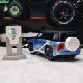 MOKA U8 RC Electric SUV top view with all four doors open showing detailed interior