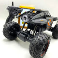 4WD RC Climbing Monster Truck front view showing roll cage and off-road tires