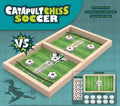 Catapult Chess Soccer game board close-up