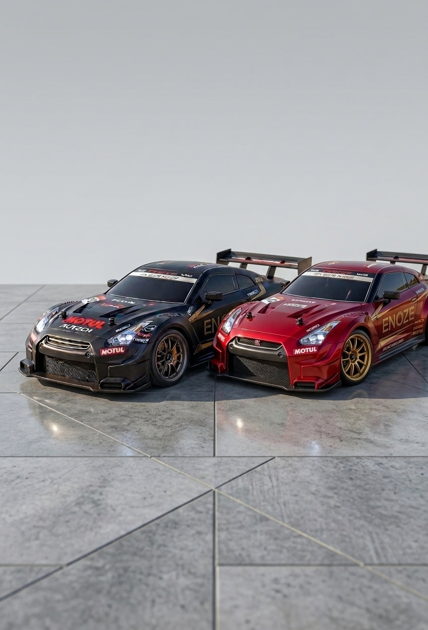 ENOZE 4WD High Speed Drift Racing RC Car (20+ KM/H) with LED Lights