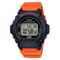 Casio W-219H Orange Digital Illuminator 50M Water Resistant Watch