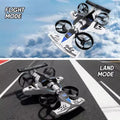 RC Drone Stunt Car dual mode aerial aircraft ground drifting