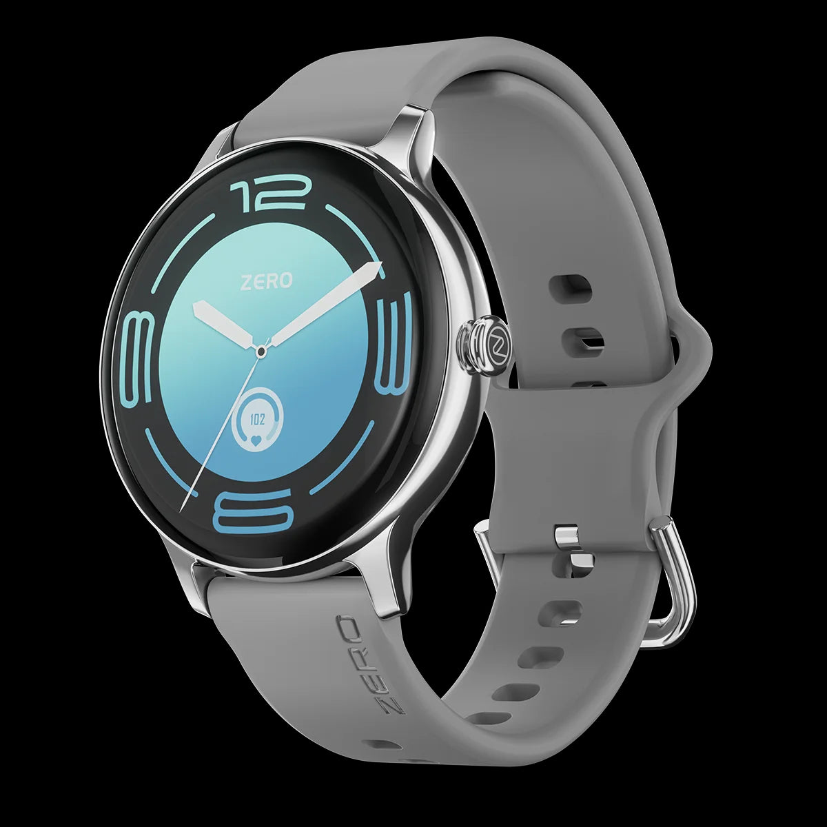 Zero smartwatch gray silver lifestyle