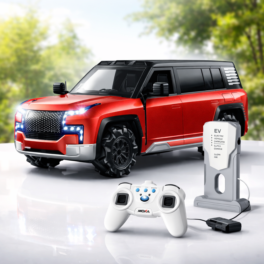 MOKA U8 RC Electric SUV metallic red SKU variant