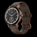 Zero smartwatch coffee brown front view