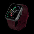 Zero smartwatch Red Berry color - front view